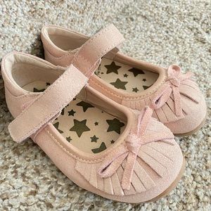 Livie & Luca Pink Fringe Mary Jane